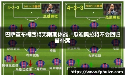 巴萨宣布梅西将无限期休战，瓜迪奥拉将不会回归替补席